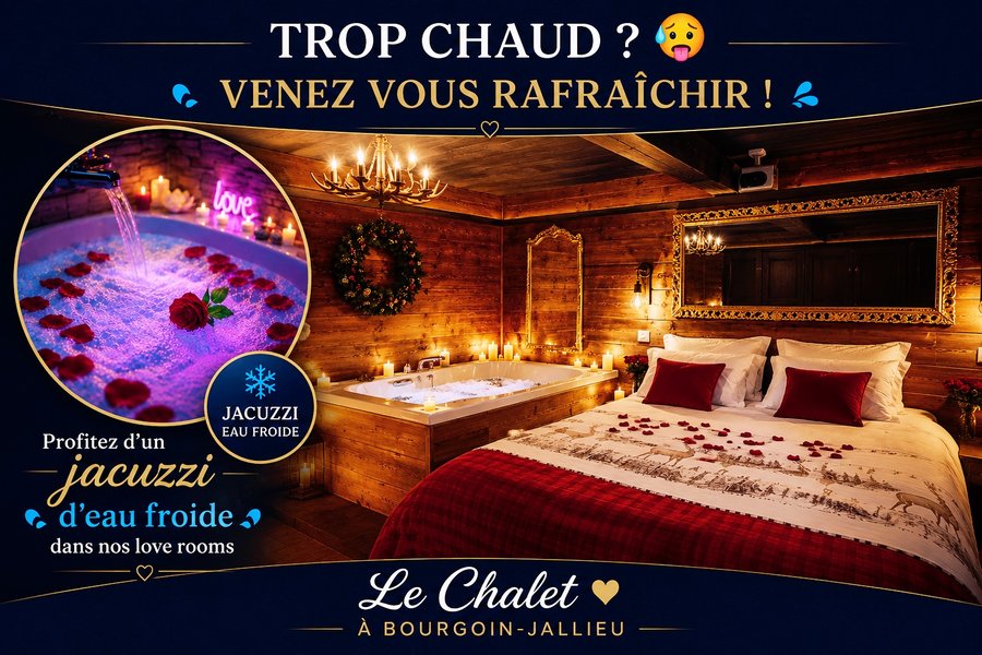 Hébergement AbracadaRoom : Chalet Romantique, SPA XXL, CINÉMA PRIVÉ, 5 min du centre - Image 1