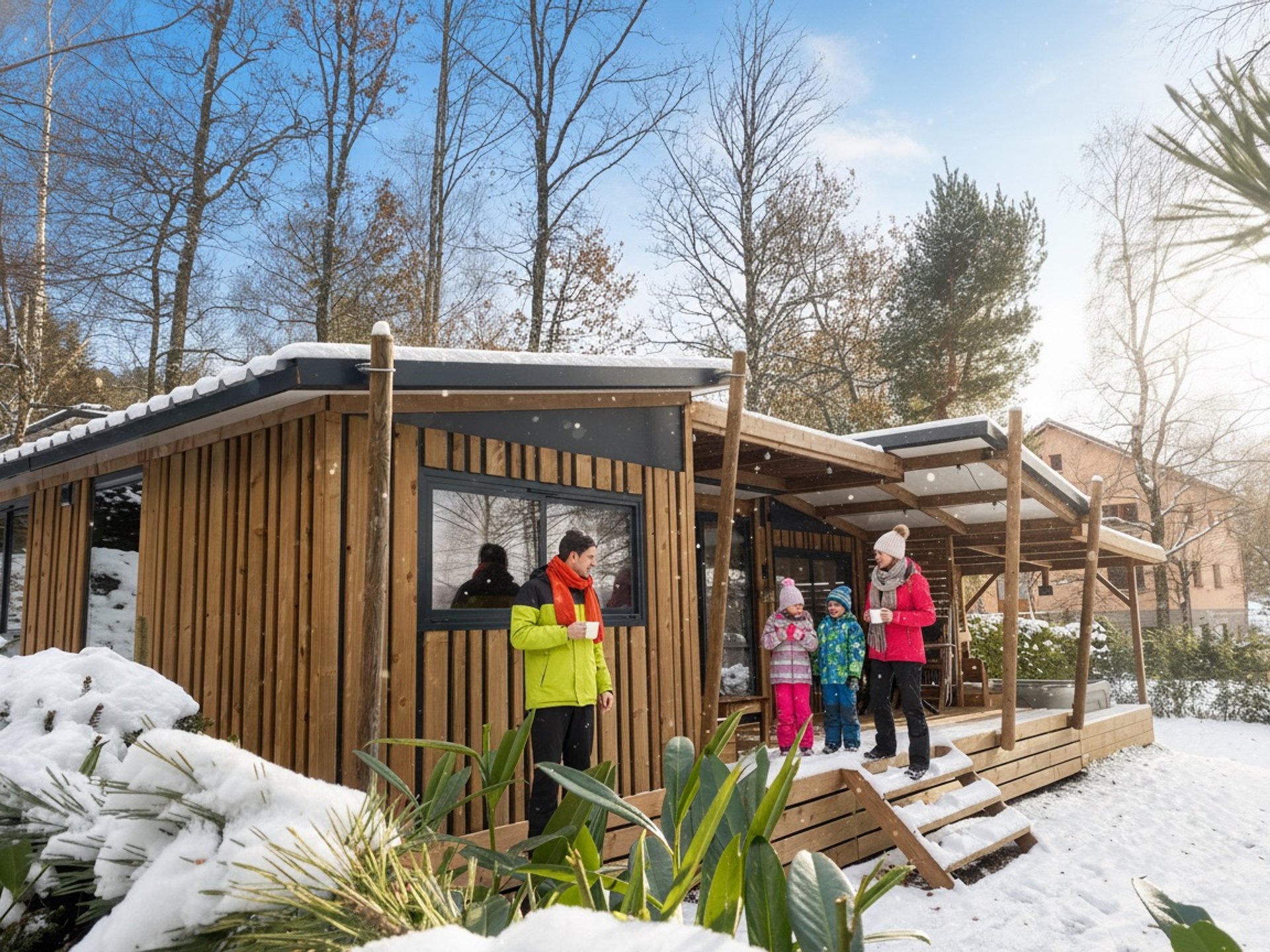 HY•Lødge Spa-5pers N°7 (Chalet nature avec spa privatif)