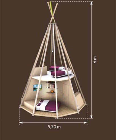 Hébergement AbracadaRoom : Tipi - Image 4