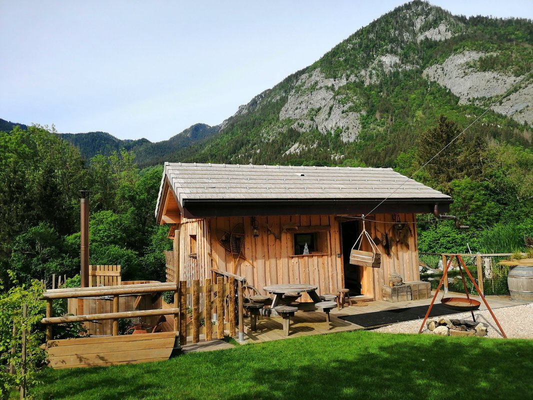 Chalet Trappeur & SPA à Le Biot (2)