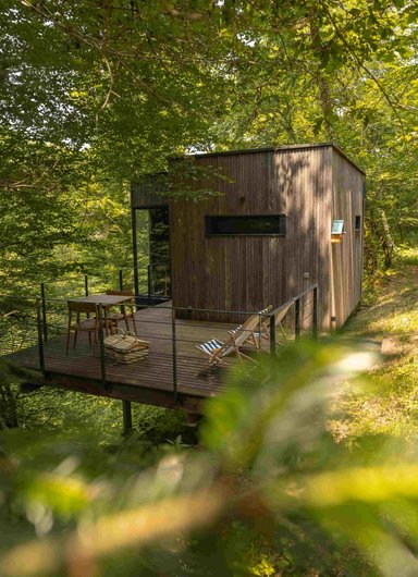 Cabane Pin à Meyrignac L’eglise