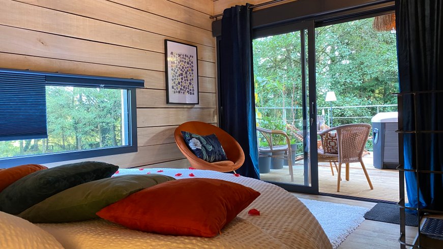 Hébergement AbracadaRoom : Chalet Spa sur pilotis - Image 9