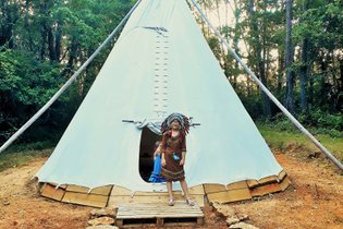 Teepee Tent Dordogne