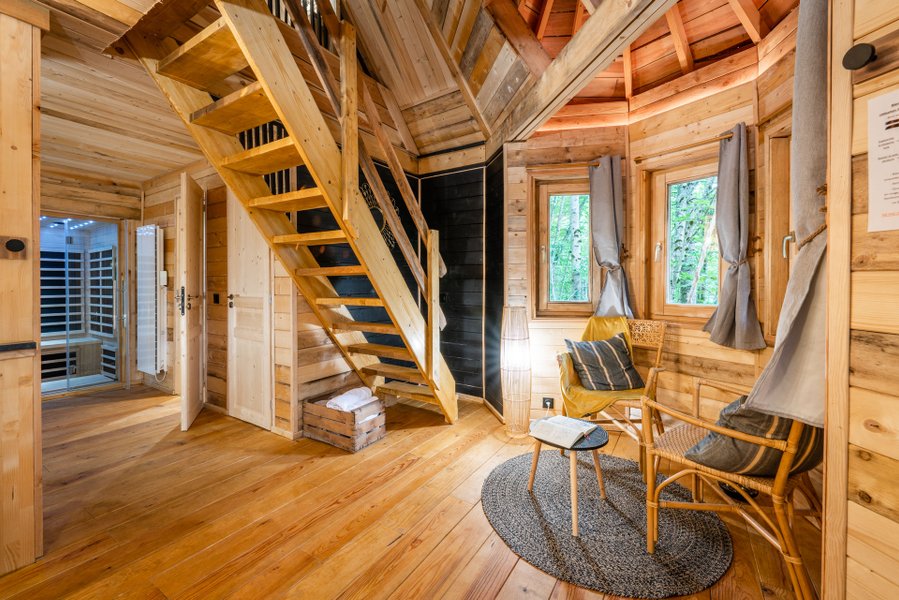 Hébergement AbracadaRoom : Cabane des Farfadets : Spa & Sauna - Image 13