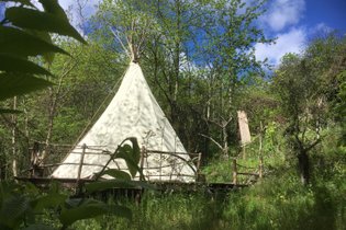 Ardeche river glamping