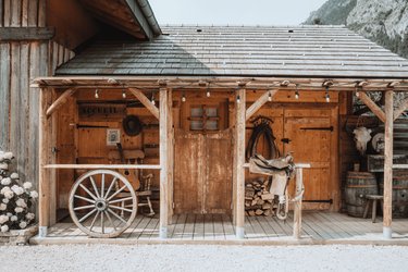 Cabane Le Saloon & Spa à Le Biot (1)
