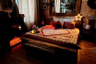 Chalet romantique,SPA, CINÉMA, 5 min centre