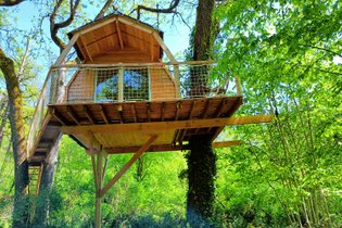 La cabane perchée du château