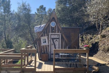 La Cabane Aéloria & Spa à Robiac-Rochessadoule (2)