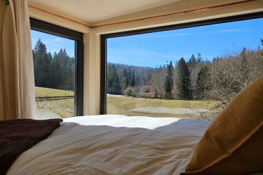 Tiny House L'Alpage | Dans les montagnes du Jura à Les Bouchoux (4)