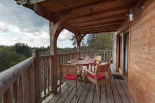 Cabane sur pilotis Morbihan
