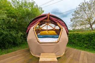 Dodôme étoilé - un cocon pour 2 personnes