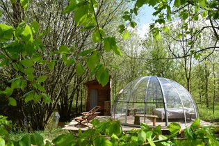 Dôme dans les bois du Château
