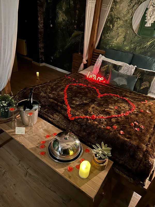 Évasion romantique au coeur de l'Amazonie, SPA, CINÉMA PRIVÉ, 5 min centre à Evreux (36)