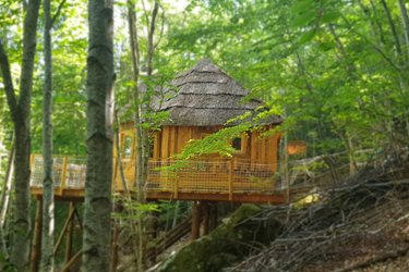 Cabane Spa Les Elfes à Saint Léger Les Mélèzes (1)