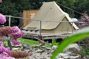 Tente et tente lodge Yonne