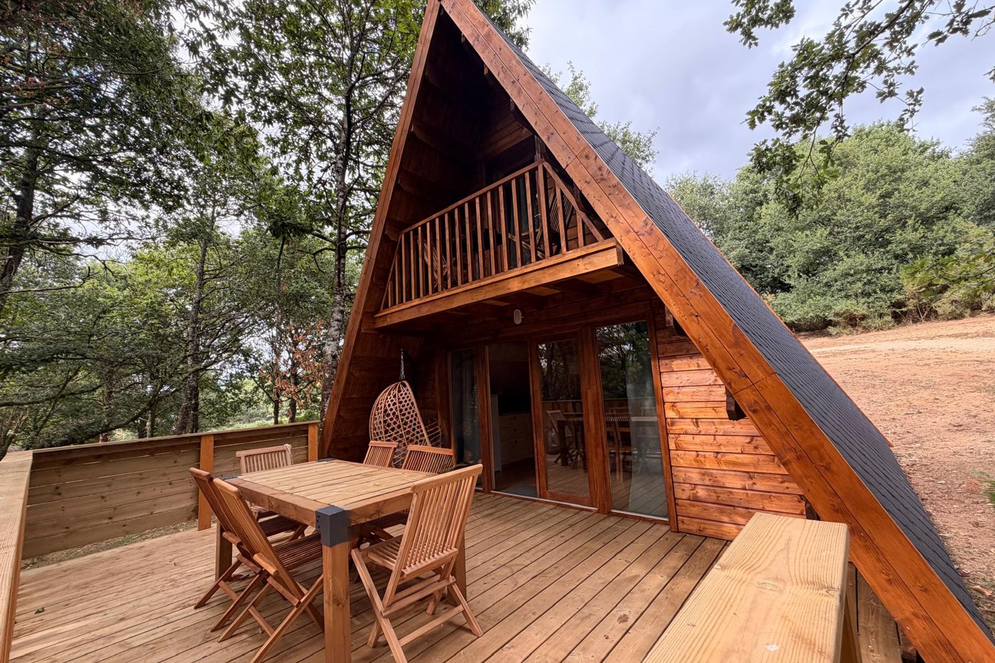 Hébergement UnicStay : Cabane en A-Au cœur de la nature bretonne à Plumeliau