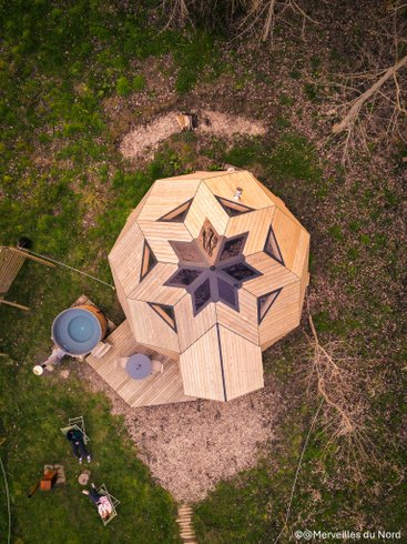 Hébergement AbracadaRoom : Zome Sweet Zome & Bain nordique - Image 4