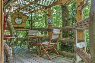 Cabane sur pilotis Manche