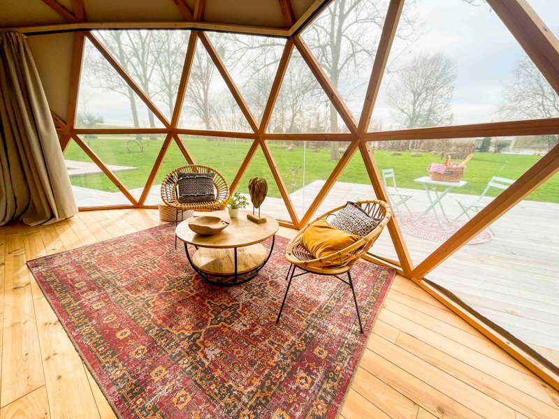 Hébergement AbracadaRoom : Le Dôme avec Bain nordique - Image 12