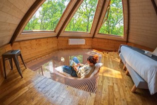 Nid'en'Ô Les Cabanes dans les Arbres