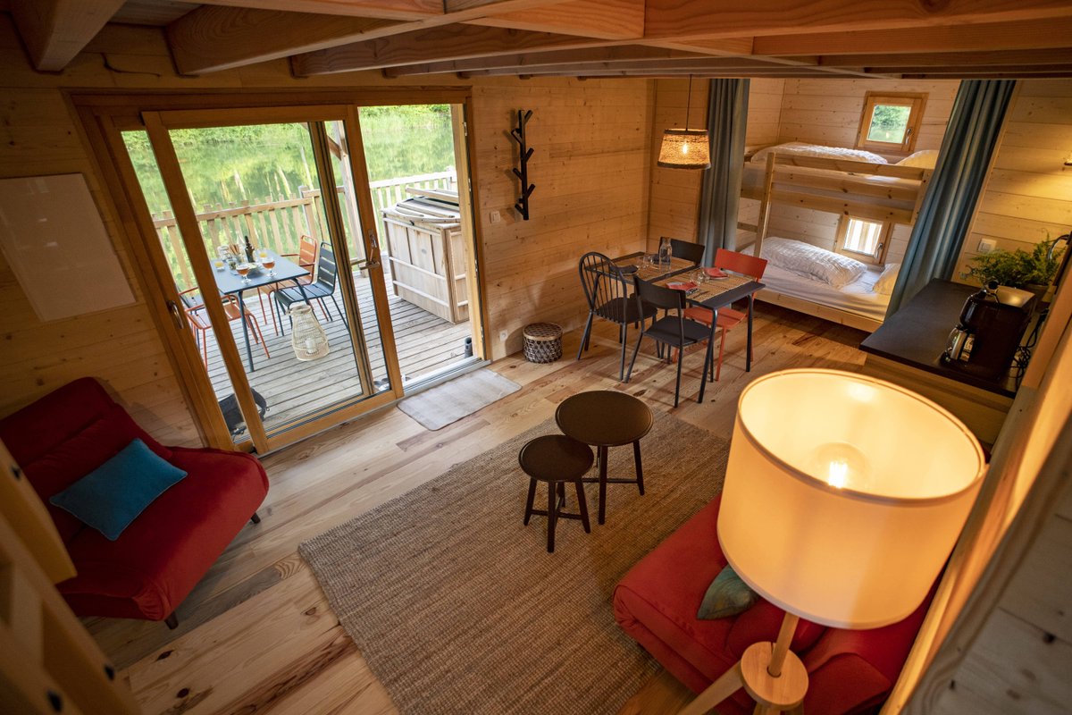 Cabane flottante Spa - Martin pêcheur à Vernois Les Vesvres (5)