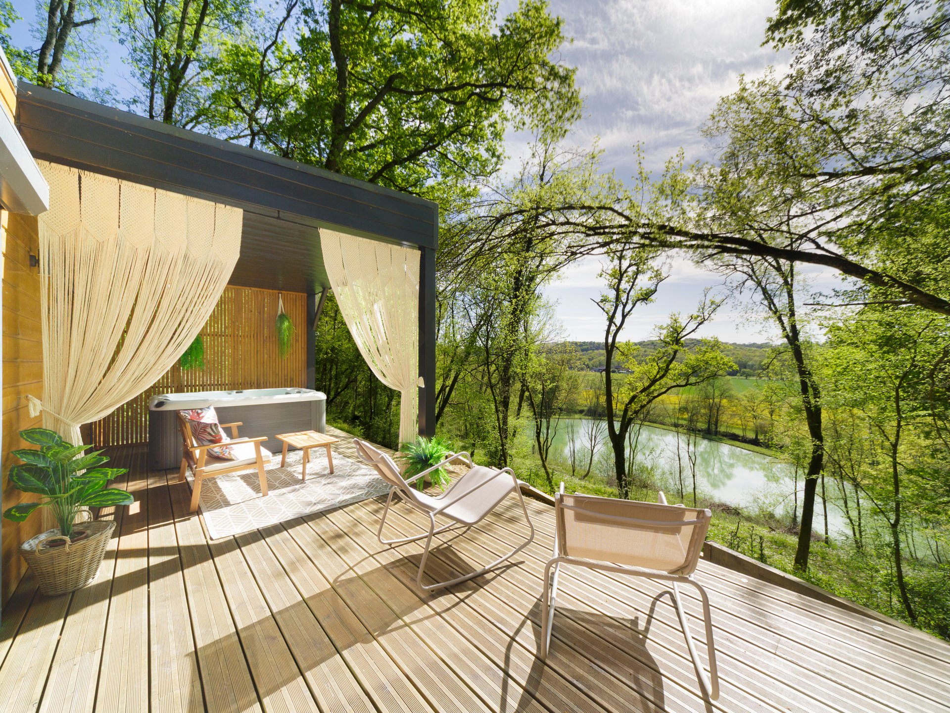 Les Cabanes du Lac - Cabane du Chêne & SPA