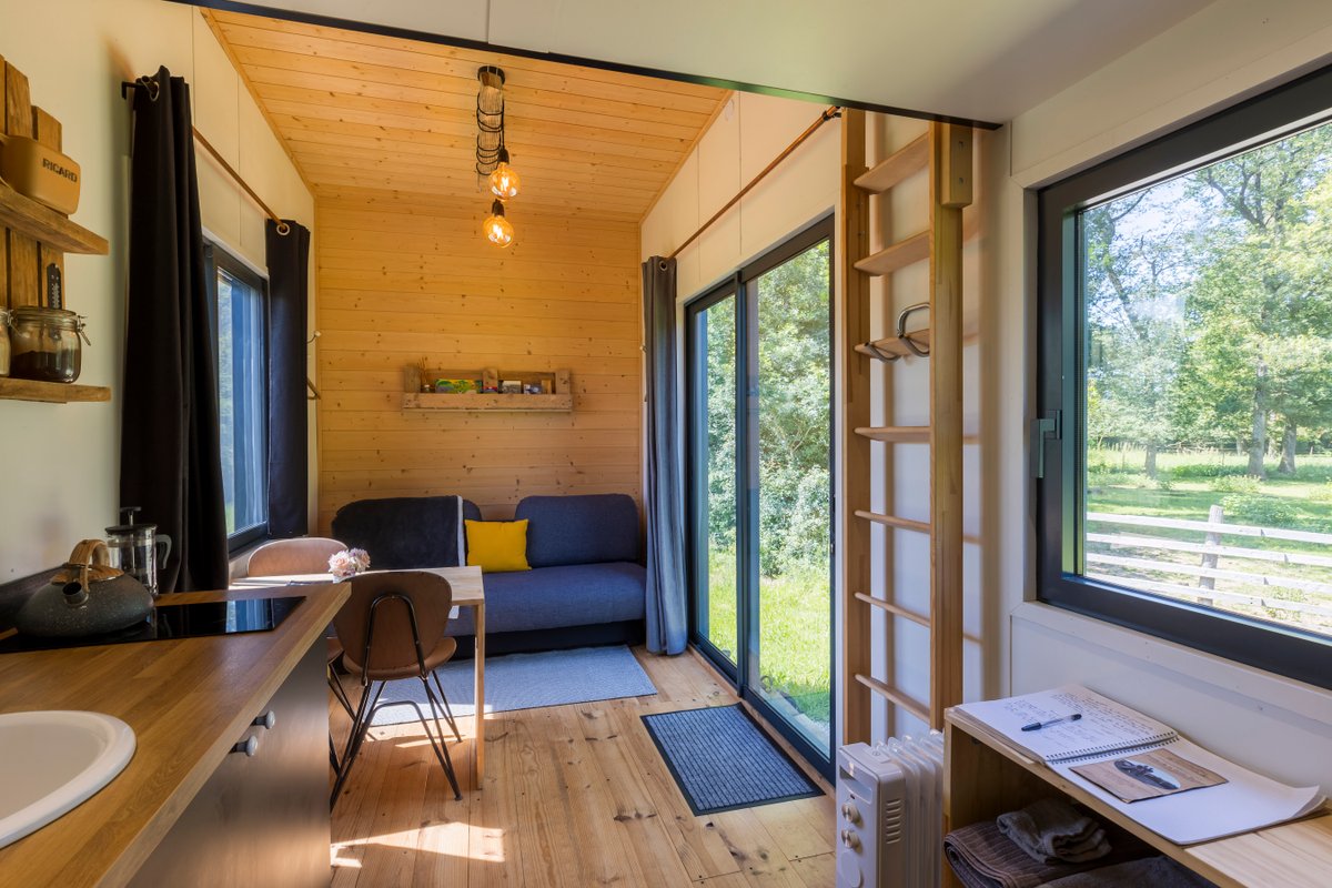 Tiny House La Chèvrerie proche de Montargis - 1h de Paris ! à Girolles (7)