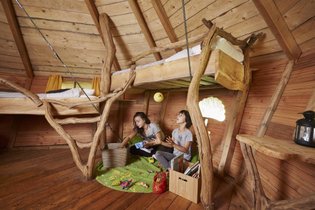 Cabane dans les arbres Orne