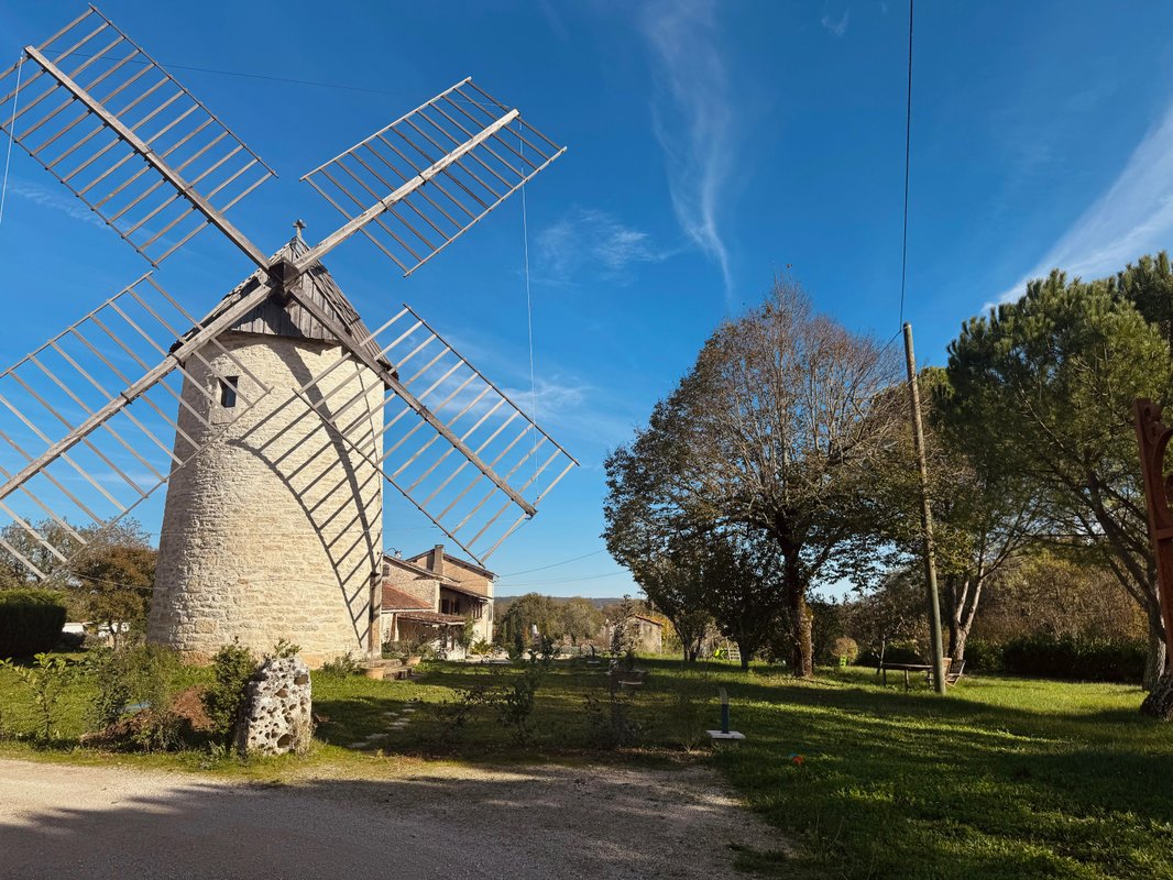 Le moulin de Brunard à Aujols (1)