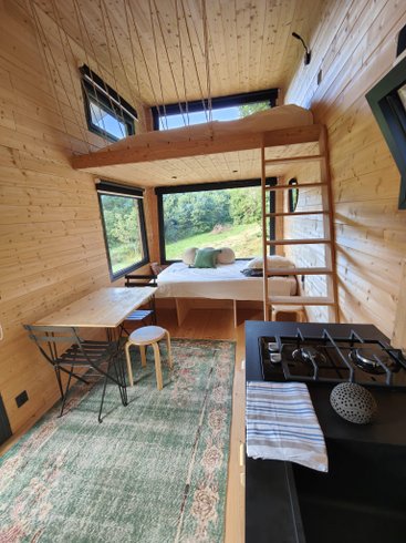 Hébergement AbracadaRoom : Moose Tiny House Chaumes - Image 13