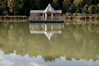 Cabane sur l'eau Territoire de Belfort