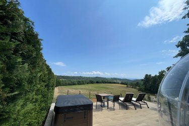 La Bulle StélléA SPA Privatif, Domaine CollinéA en Drôme Des Collines à Bathernay (2)