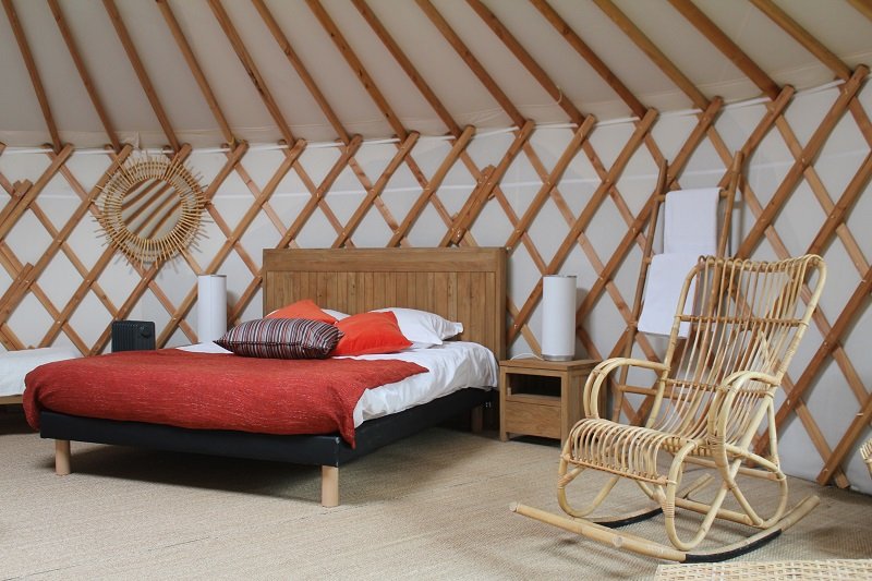 intérieure yourte famille nombreuse