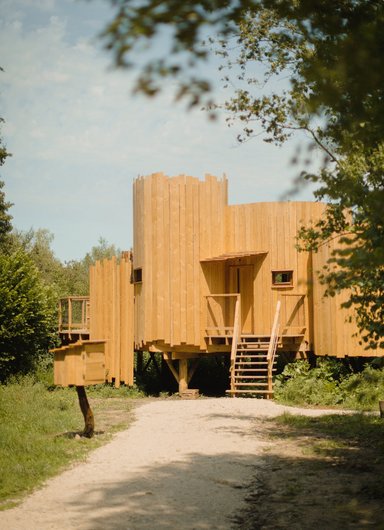 Cabane Spa Clair de Lune à St-Léger-Aux-Bois