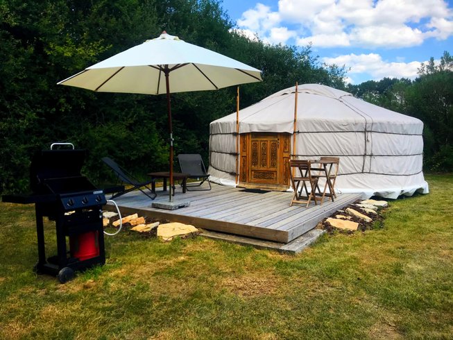 Hébergement AbracadaRoom : La Yourte Mongole de Lann Hallat - Image 1