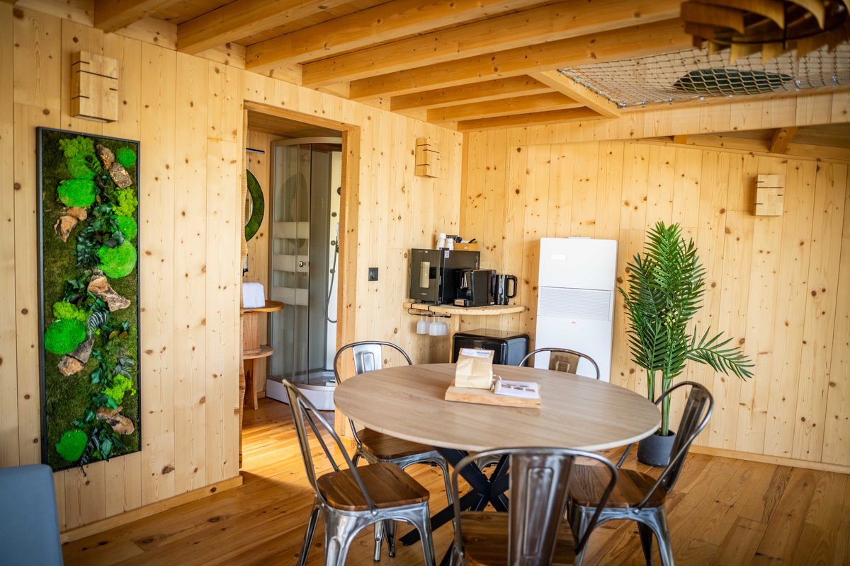 Cabane Spa Végétale 5 pers à Bâgé-Dommartin (22)