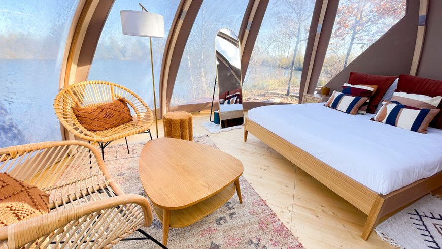 Hébergement AbracadaRoom : Le Dôme étoilé sur l'île - Image 11