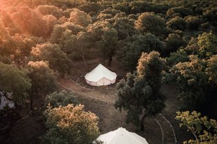Tente et tente lodge Alpes-de-Haute-Provence