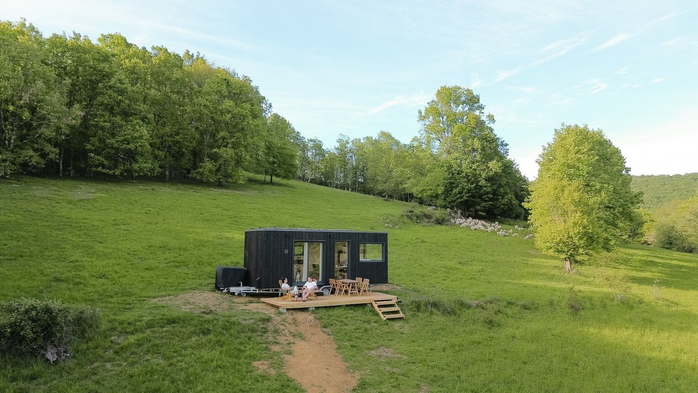 Parcel Tiny House - face aux Pyrénées proche Toulouse à Belbèze-En-Comminges (9)