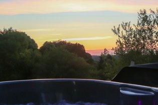 Cabane en verre & bain nordique privatif