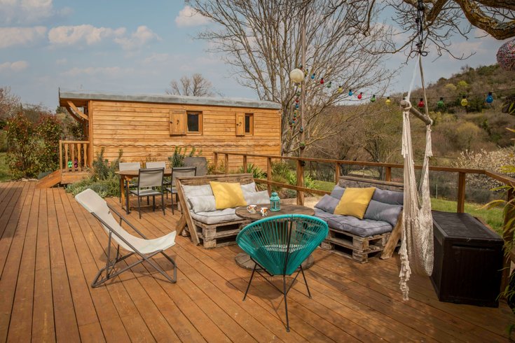 Hébergement AbracadaRoom : Roulotte la Clé du Luberon & SPA - Image 8