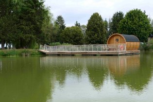 Cabane sur l'eau Meuse