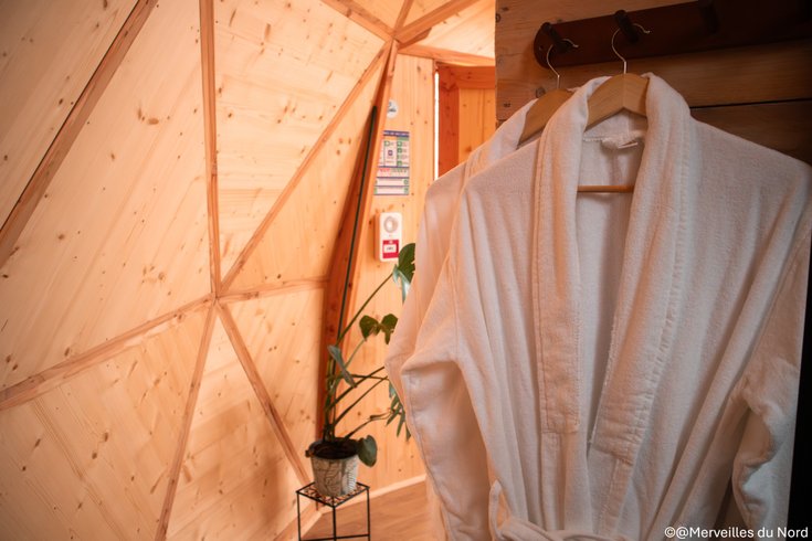 Hébergement AbracadaRoom : Le Dôme de Draëck & Sauna privatif - Image 15