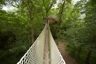 Cabane dans les arbres Gironde