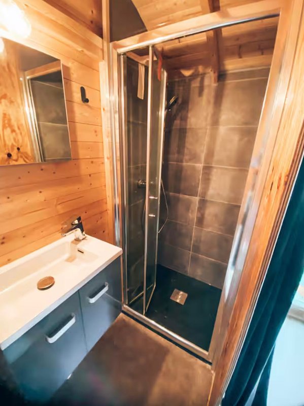 Tiny house MURATO avec baignoire extérieure à Murato (15)