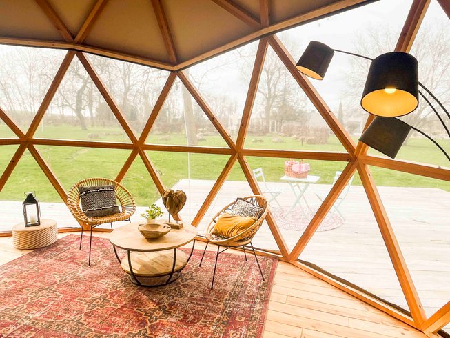 Hébergement AbracadaRoom : Le Dôme avec Bain nordique - Image 5