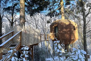 Cabane dans les arbres Isère