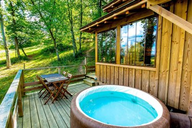 Cabane des Bois & Spa à Estipouy (1)