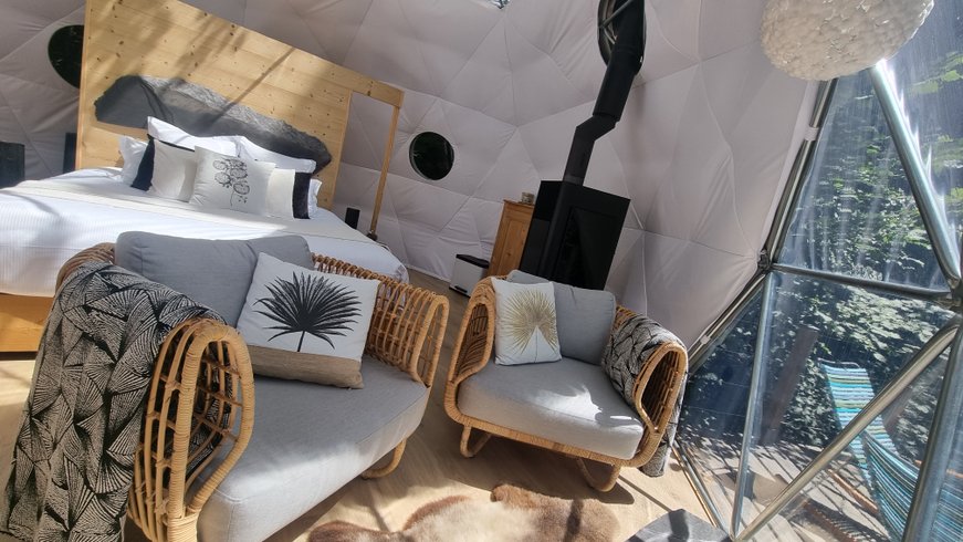 Hébergement AbracadaRoom : Dôme du Paradis & demi-pension - Image 3